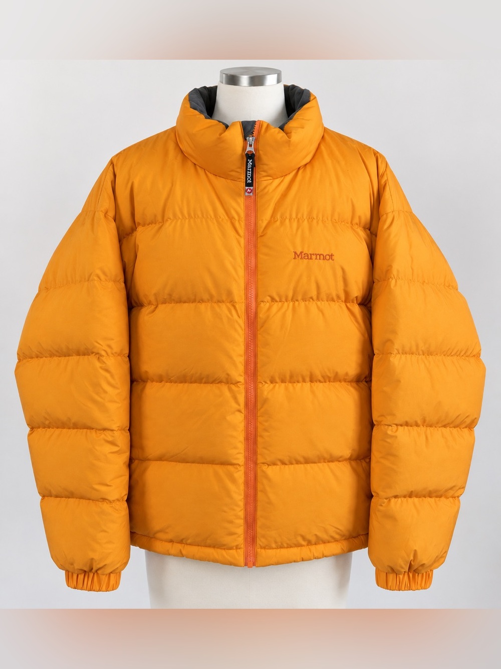 Marmot Men XL 80% Grey Goose Down Puffer Jacket Winter Ski Outdoor Coat Hiking